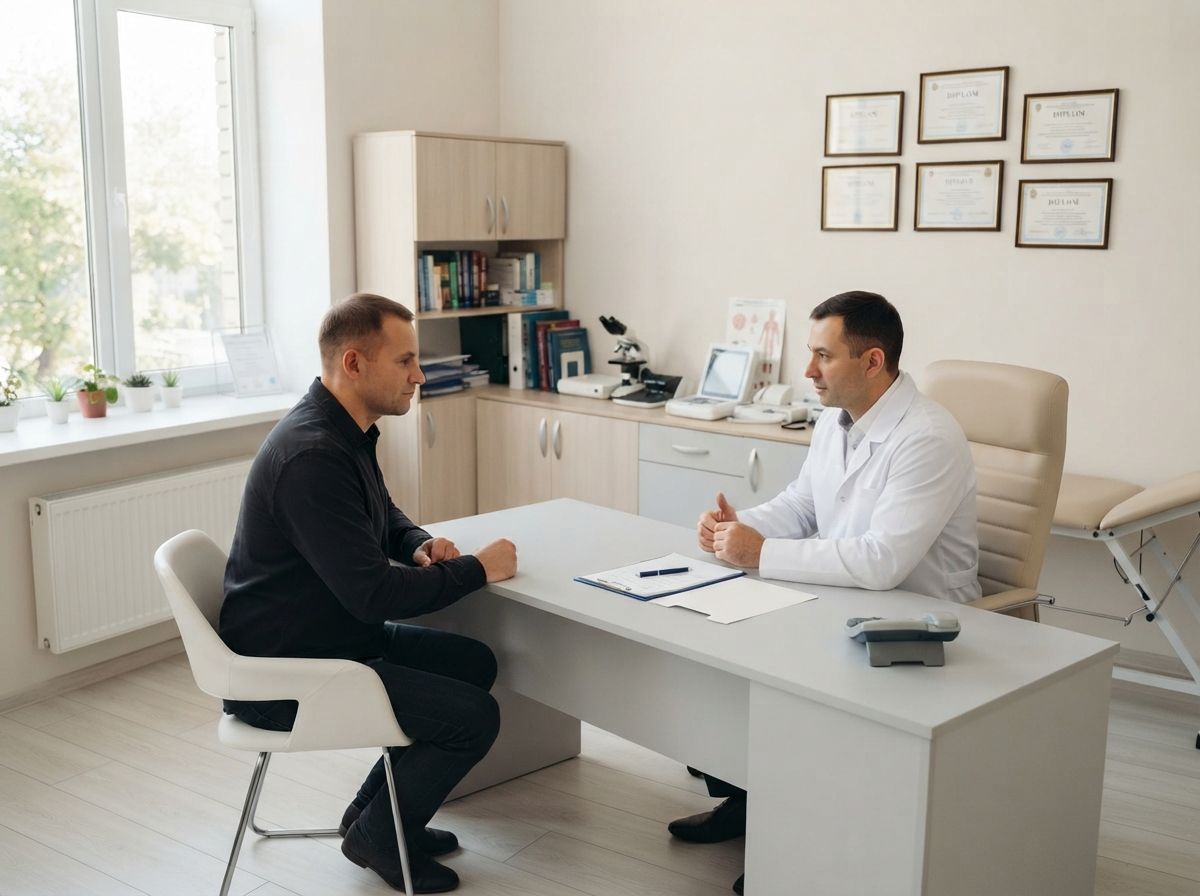 Кодирование Налтрексоном Врач проводит консультацию пациента