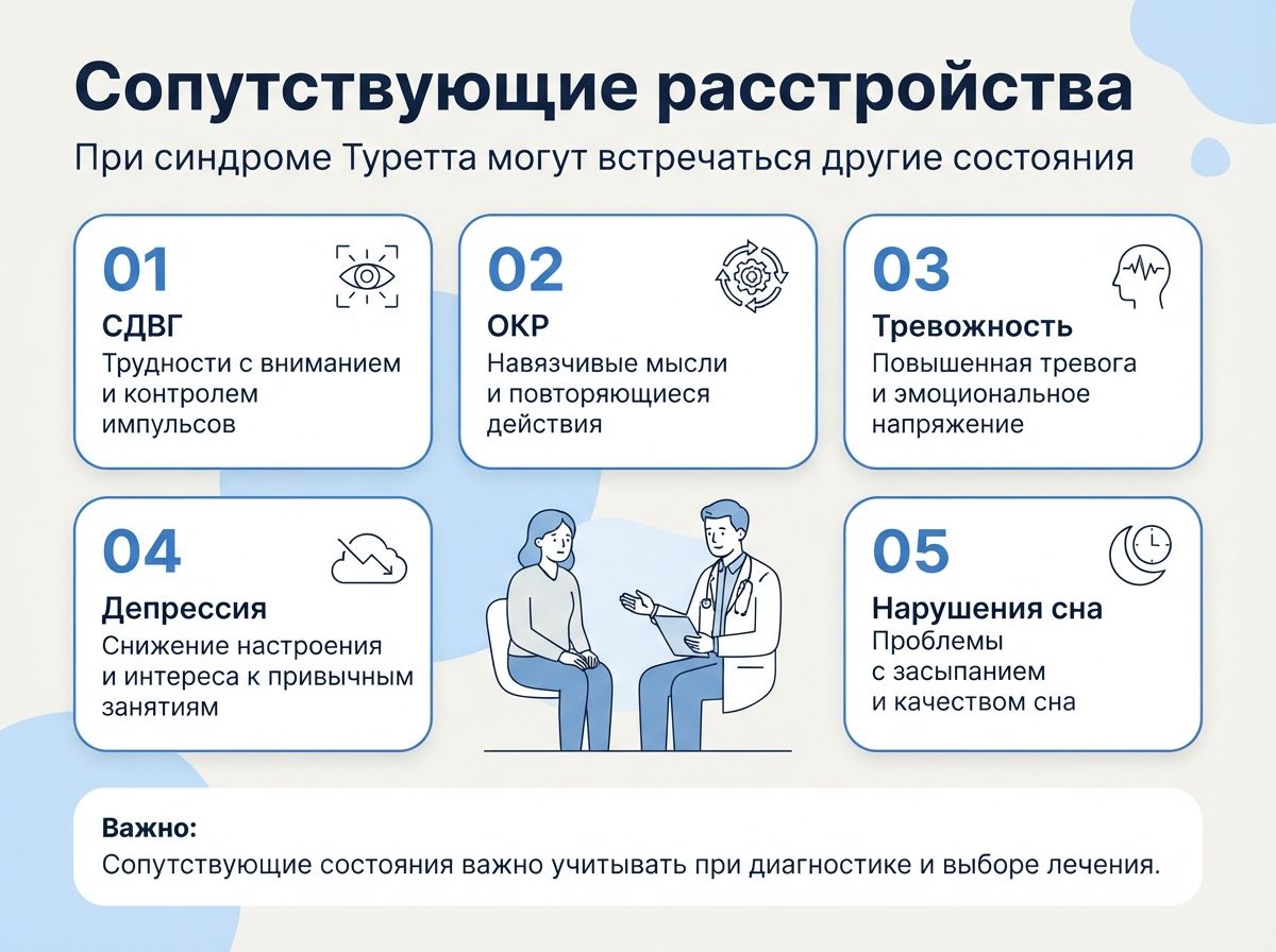 Лечение синдрома Туретта в Лихославле инфографика